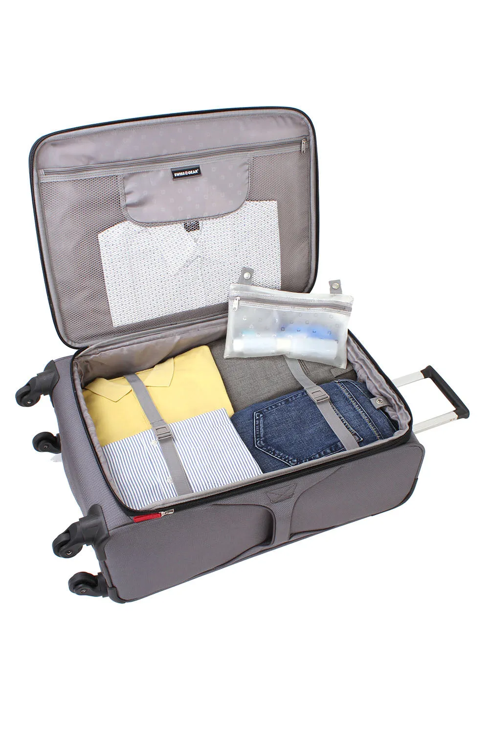 Swissgear 7281 Medium kuffert mørkegrå spinner