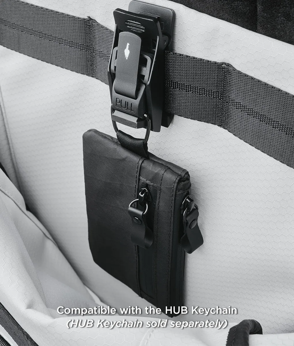 Alpaka Zip Pouch lynlåspung sort X-Pac VX21 kort