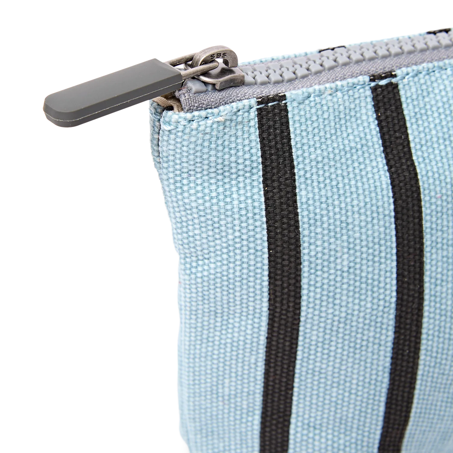 Roka London Maida Vale Blue Stripe pouch Small 1,2 liter
