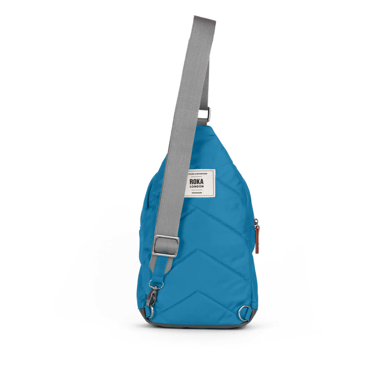 Roka London Willesden crossbody taske marine large 5 liter