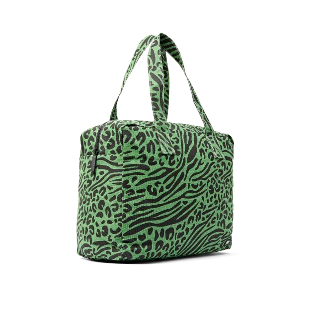 Roka London Sloane skuldertaske medium animal artichoke laptop
