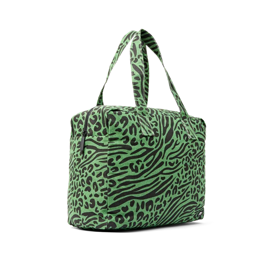 Roka London Sloane skuldertaske medium animal artichoke laptop