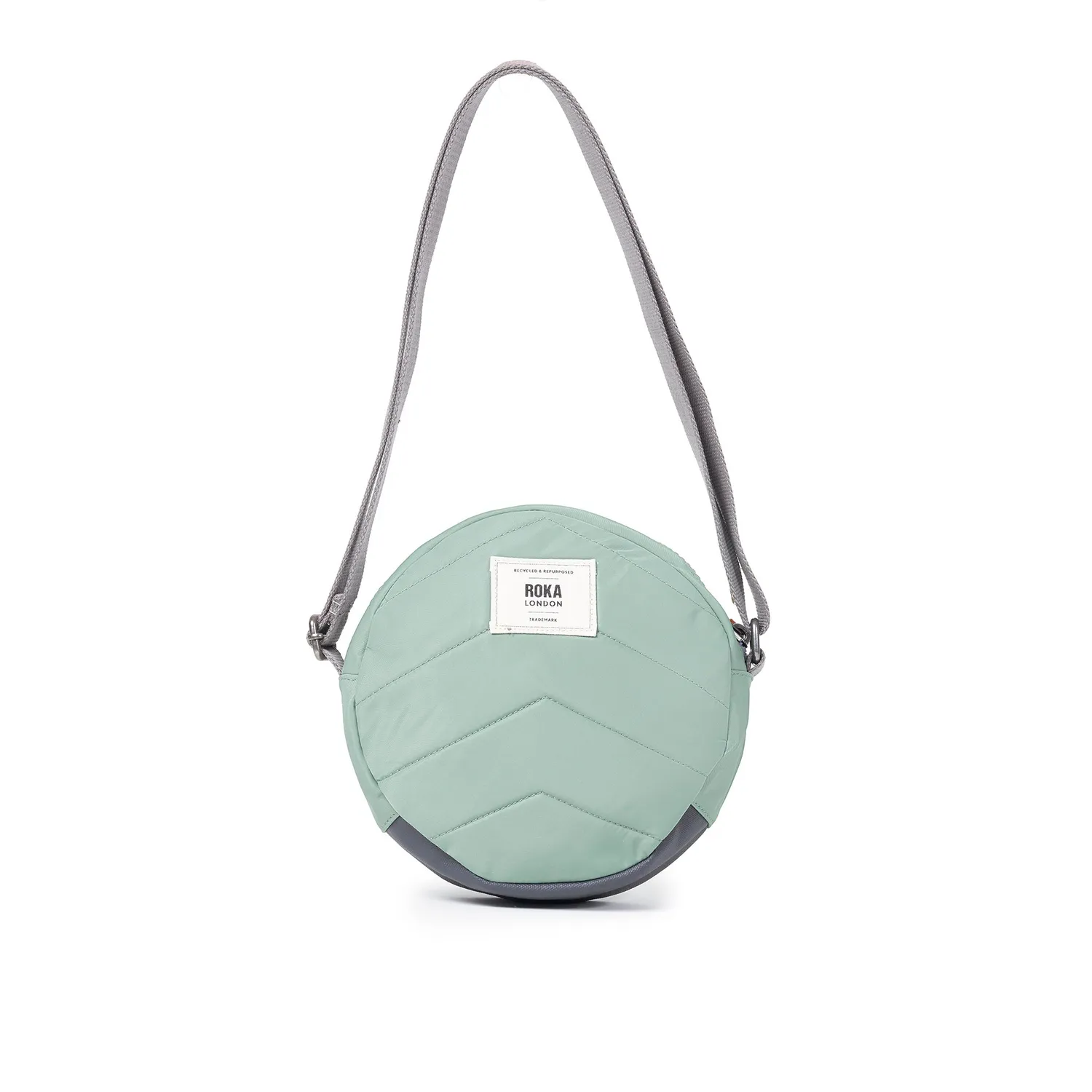 Roka Paddington crossbody taske Small frost rund