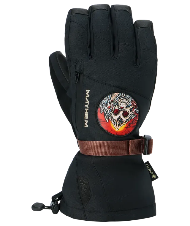 Dakine Titan 2.0 DLX Gore-Tex handsker Mayhem Marron læder