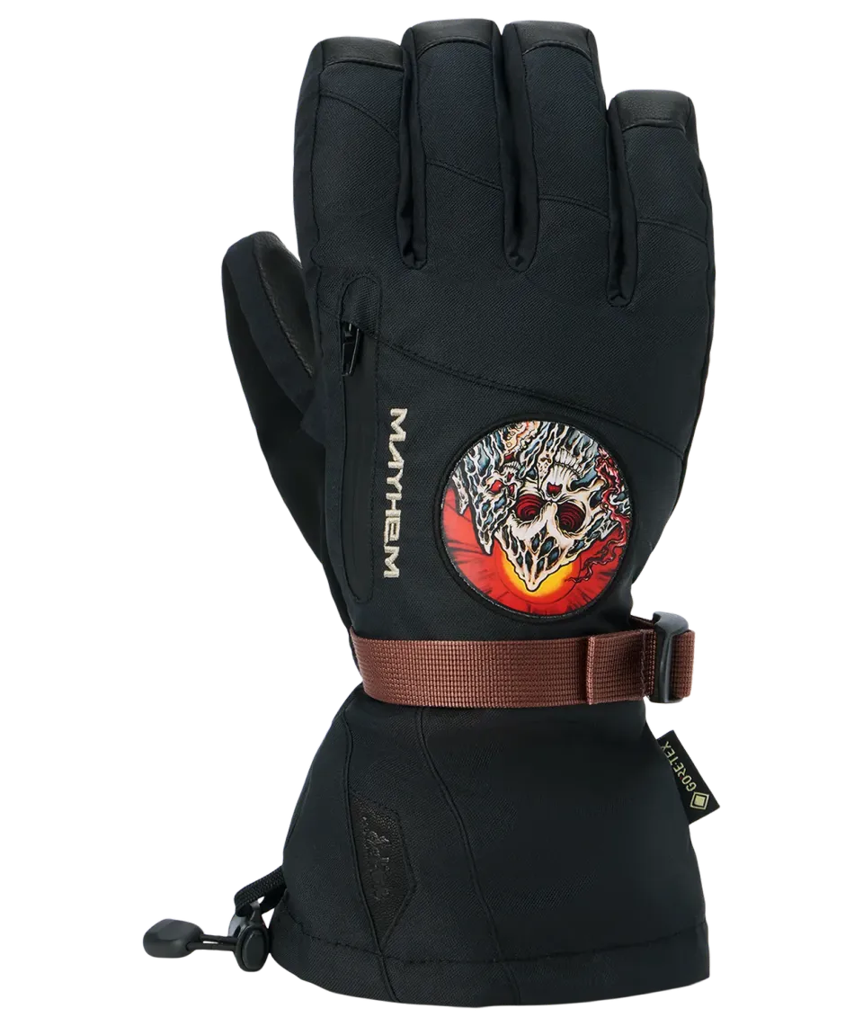 Dakine Titan 2.0 DLX Gore-Tex handsker Mayhem Marron læder