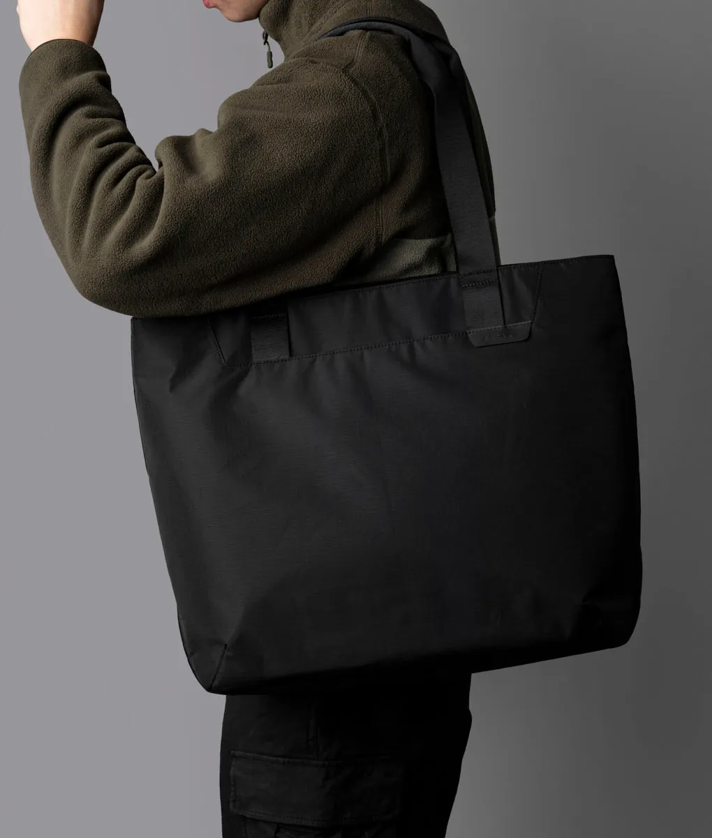 Alpaka Elements Tote L shopper sort/grå slidstærk