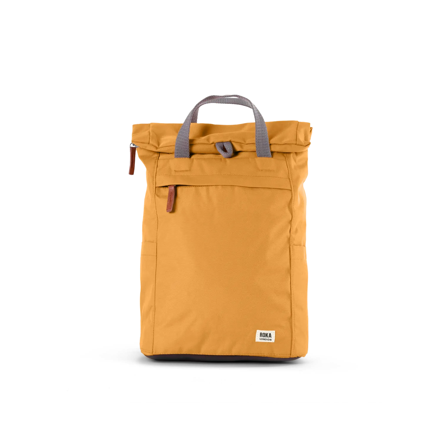 Roka London Finchley Flax rygsæk Medium roll-top laptoprum