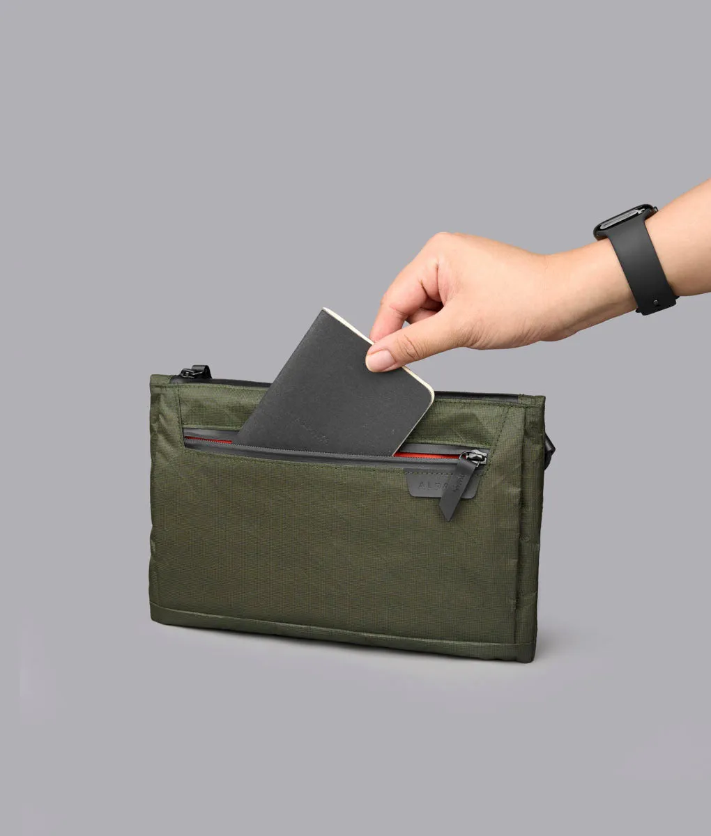 Alpaka Zip Pouch Max V2 toilettaske grøn Ultradyne