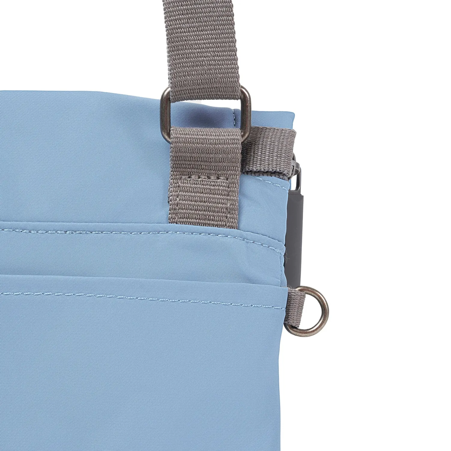 Roka London Stratford Small crossbody retro blue 0,5 liter