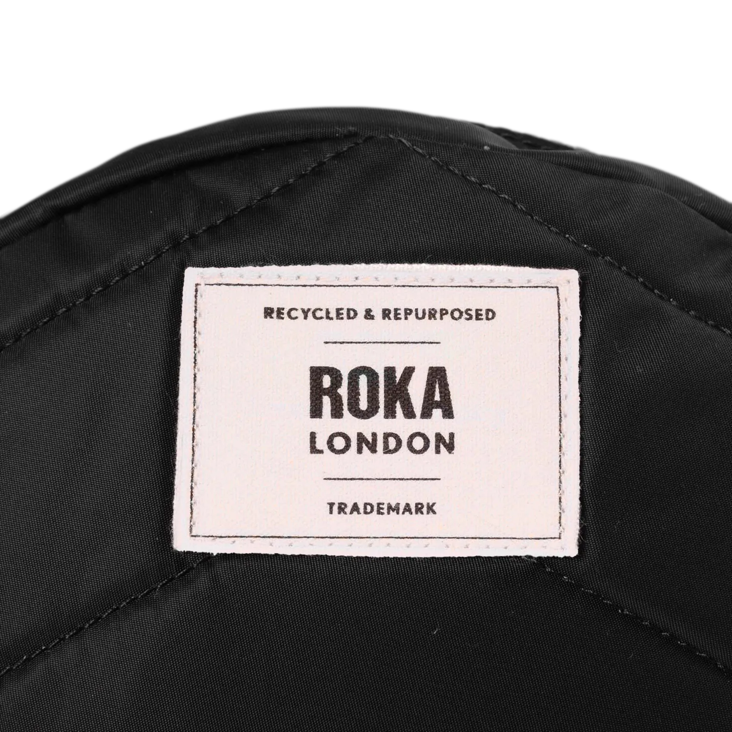 Roka London Paddington crossbody Small sort rund taske