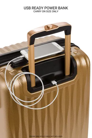 SwissGear Energie 3-Piece Spinner Set kuffertsæt 19"+23"+27"