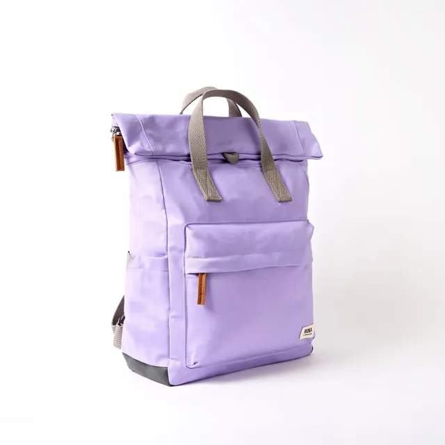 Roka London Canfield rygsæk thistle bloom roll-top