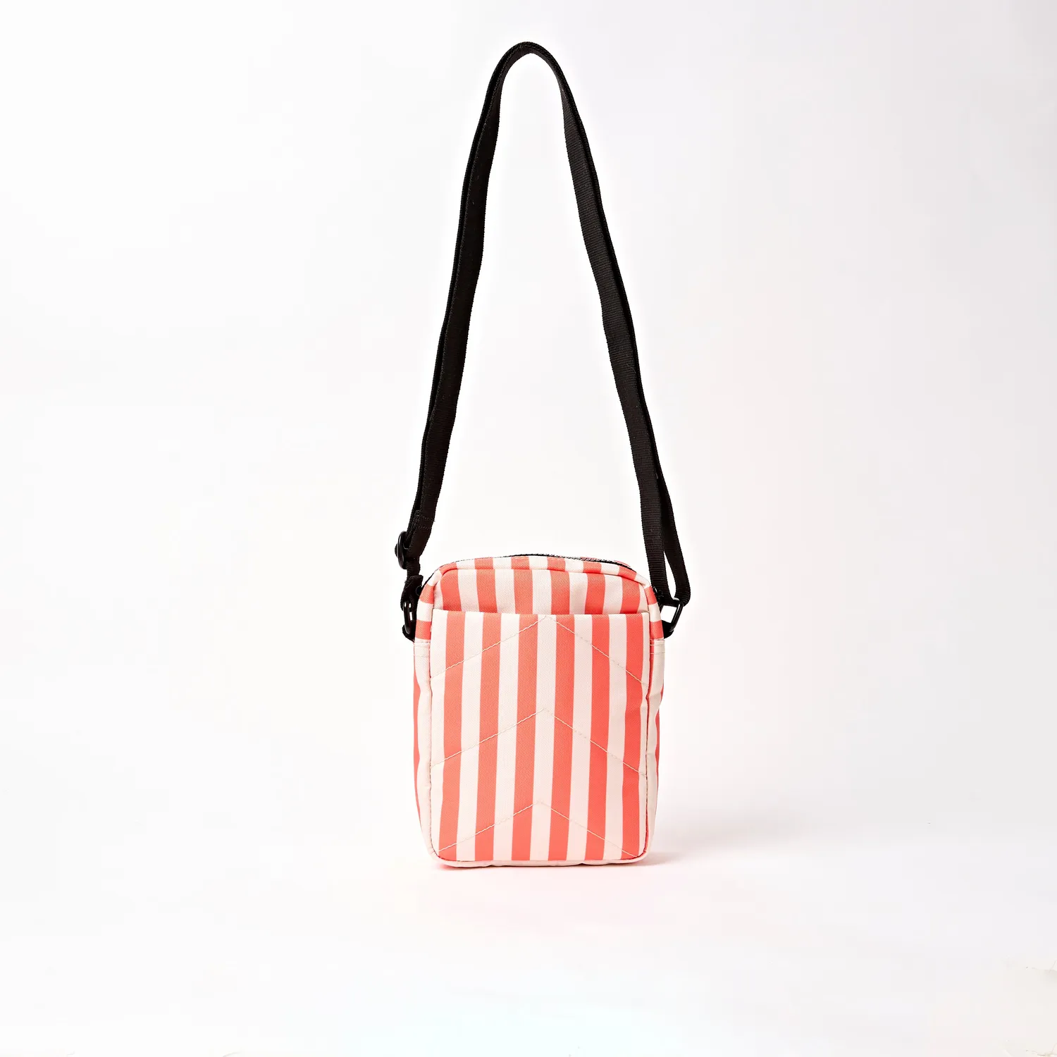 Roka Bond minitaske Coral Stripe S foret