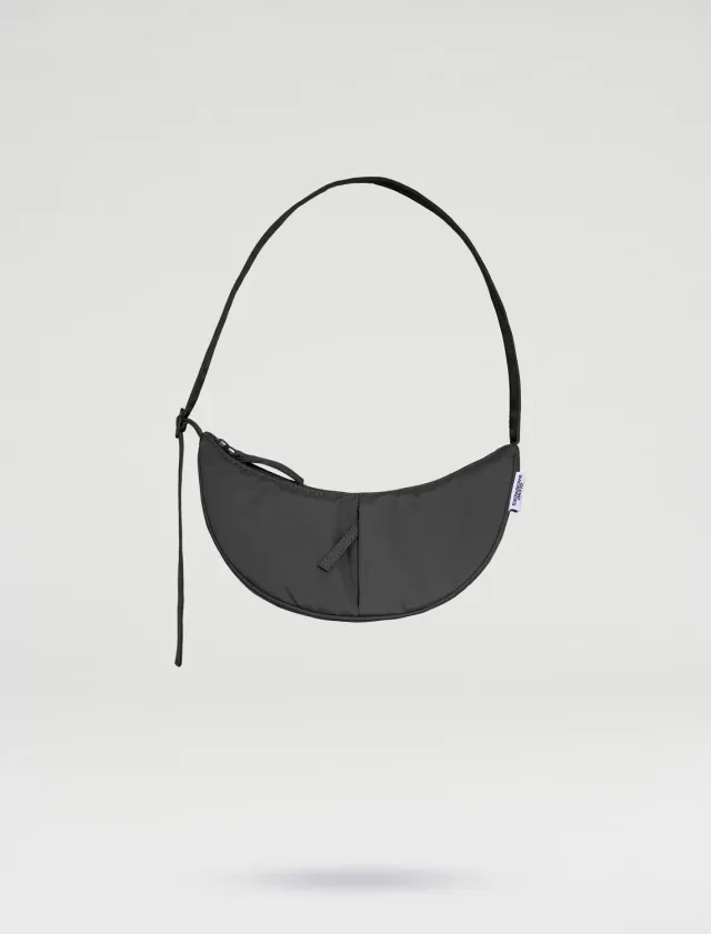 Ölend Mini Moon Bag skuldertaske sort måneform