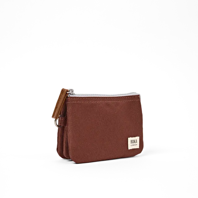 Roka London Carnaby pung Chocolate Small 0,2 liter