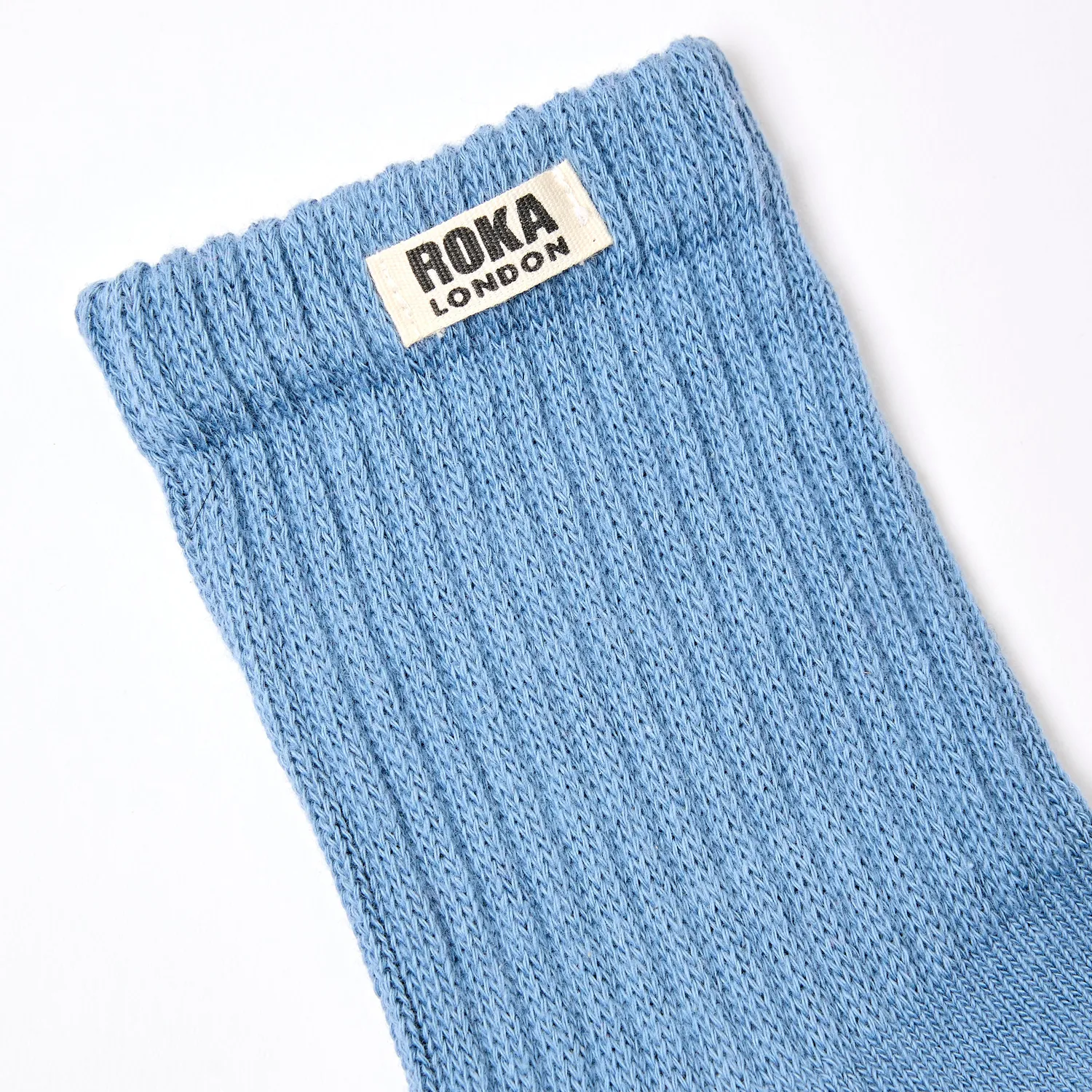 Roka London Windsor strømper Airforce 40-48 økologisk