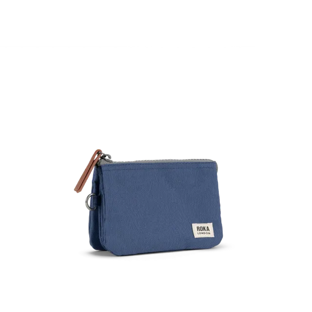 Roka London Carnaby pung Small burnt blue genanvendt