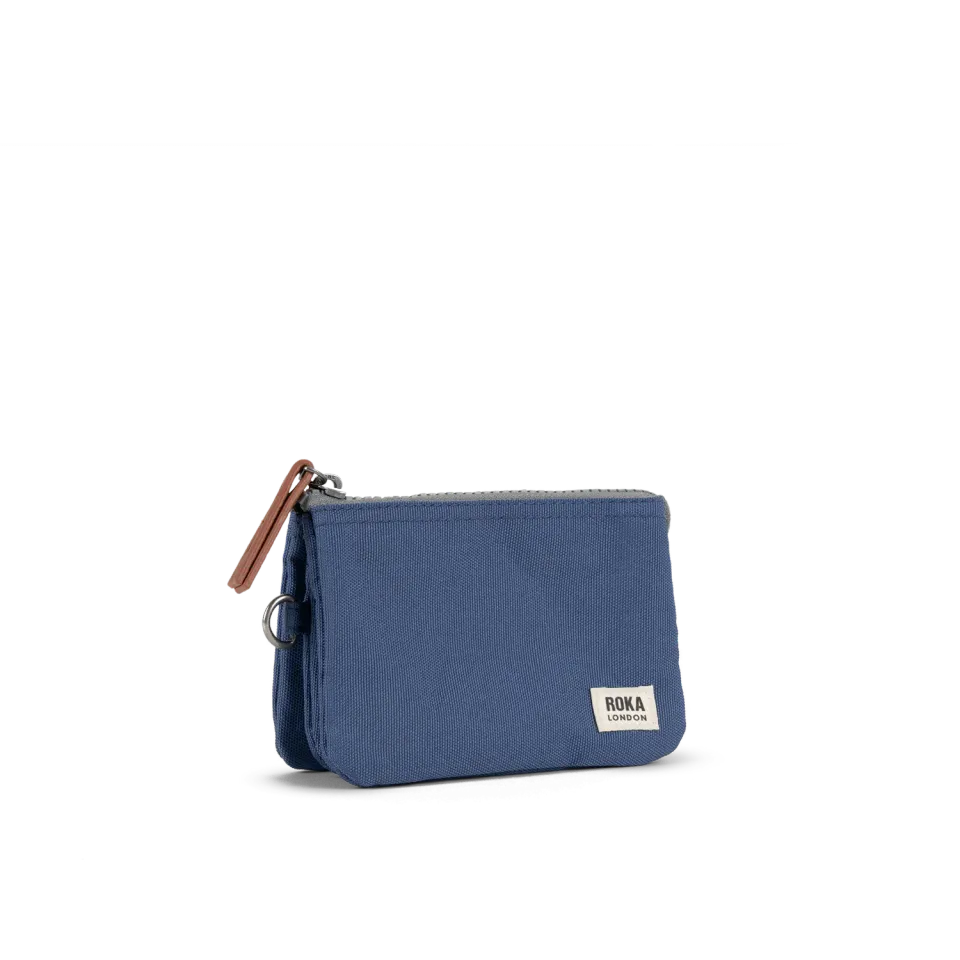 Roka London Carnaby pung Small burnt blue genanvendt