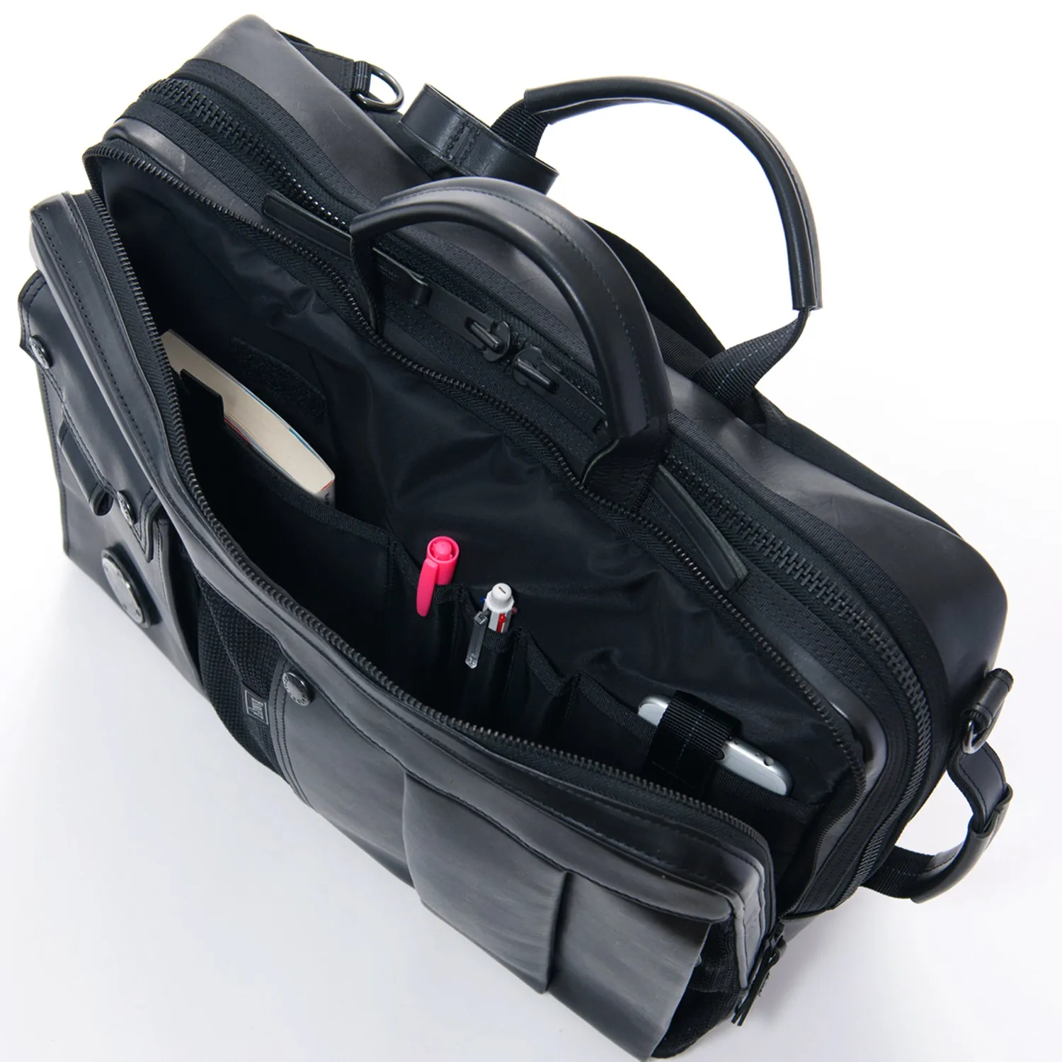 Harvest Label Custom Pelle HP-0206 computertaske sort