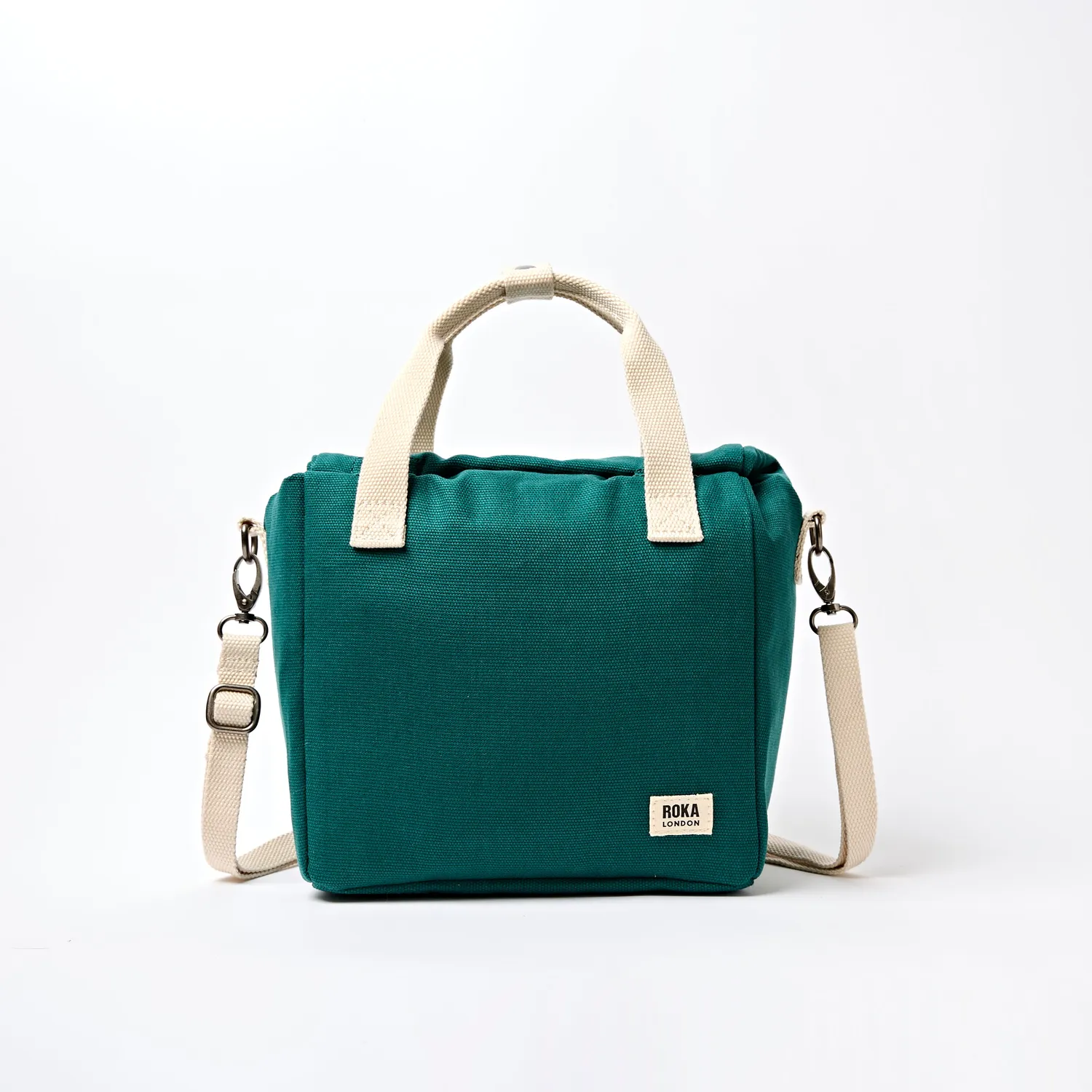 Roka London Hampstead madpakke taske teal 7,4 liter isoleret