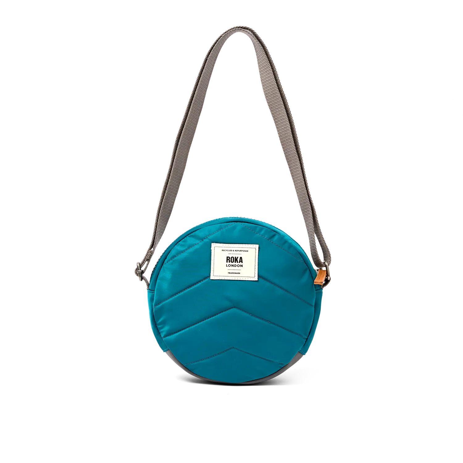 Roka London Paddington crossbody North Sea Small rund