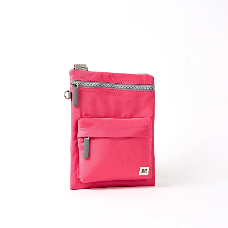 Roka London Chelsea B crossbody taske granita red medium