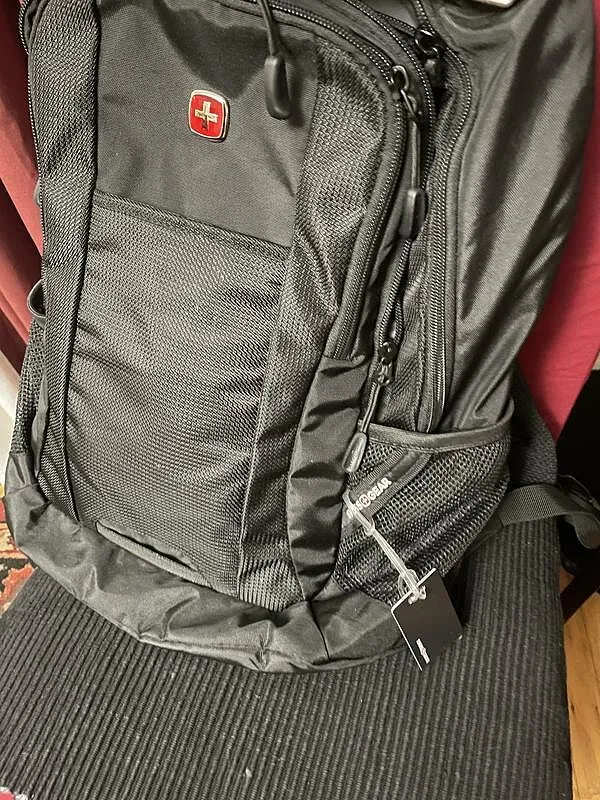 SWISSGEAR kuffertmærke personligt Black/White 2-pak