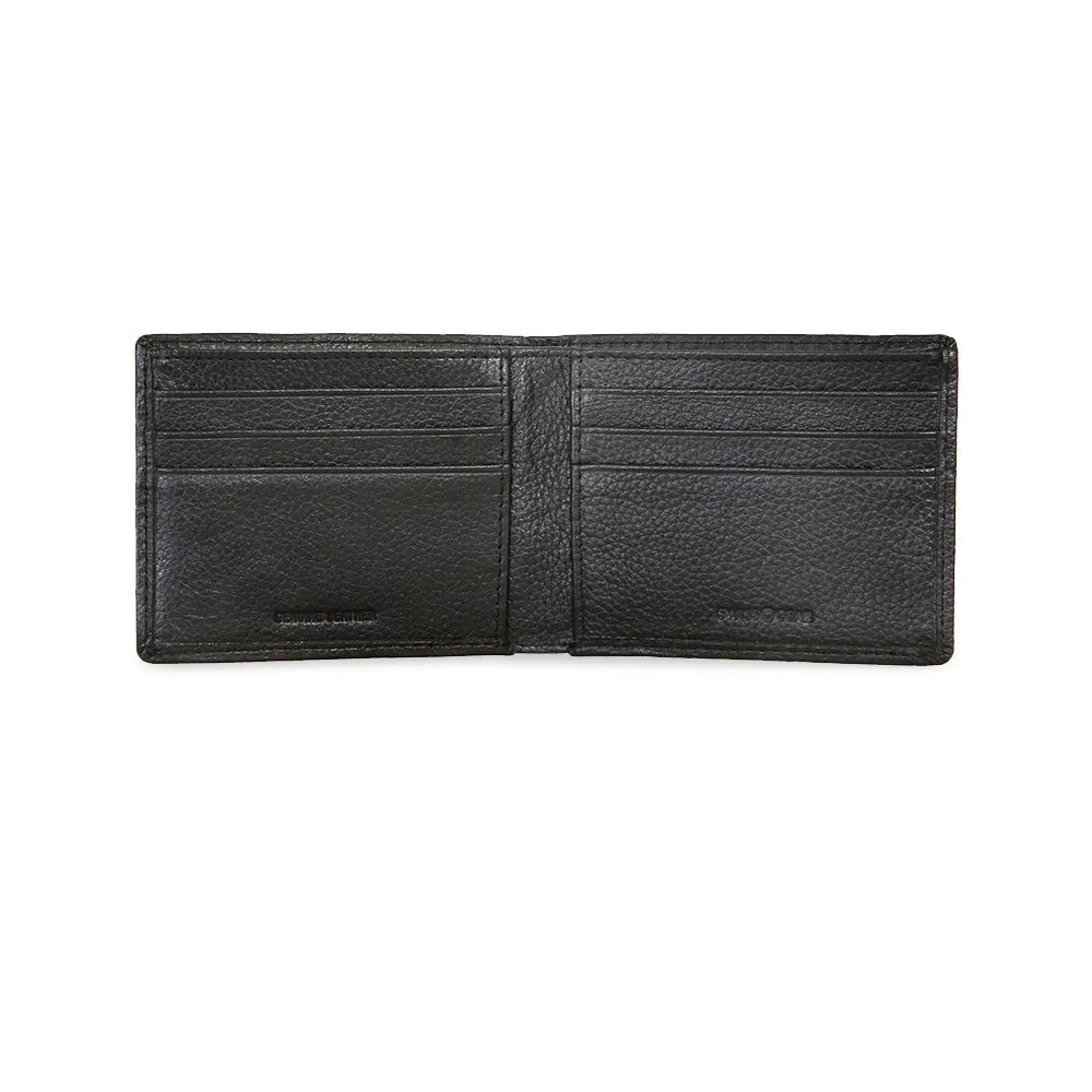 Swissgear Moutier bifold pung sort læder