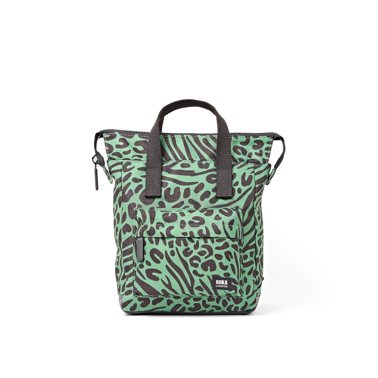 Roka London Bantry rygsæk Small Mixed Animal Artichoke 7,4 liter