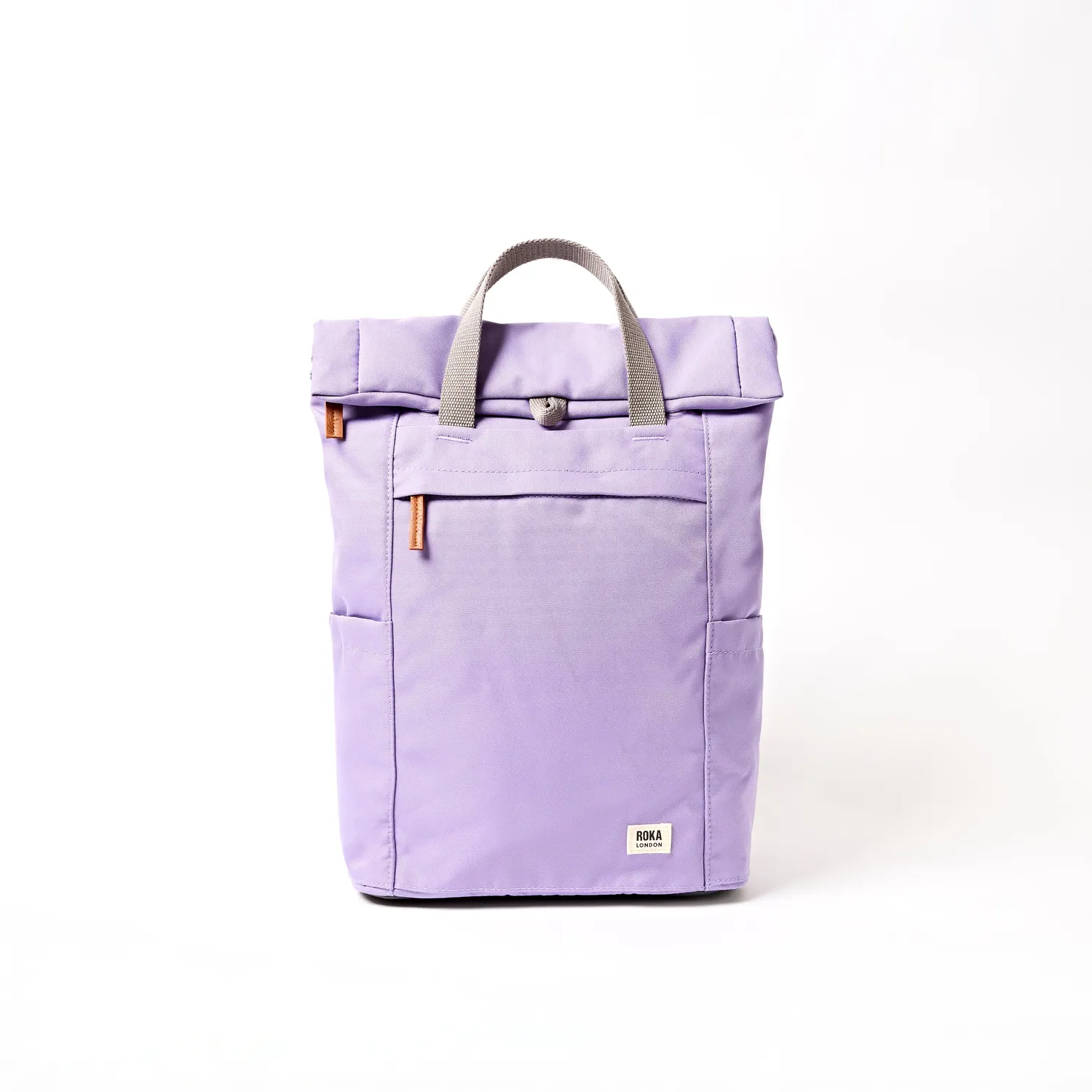 Roka London Finchley rygsæk Thistle Bloom laptoprum