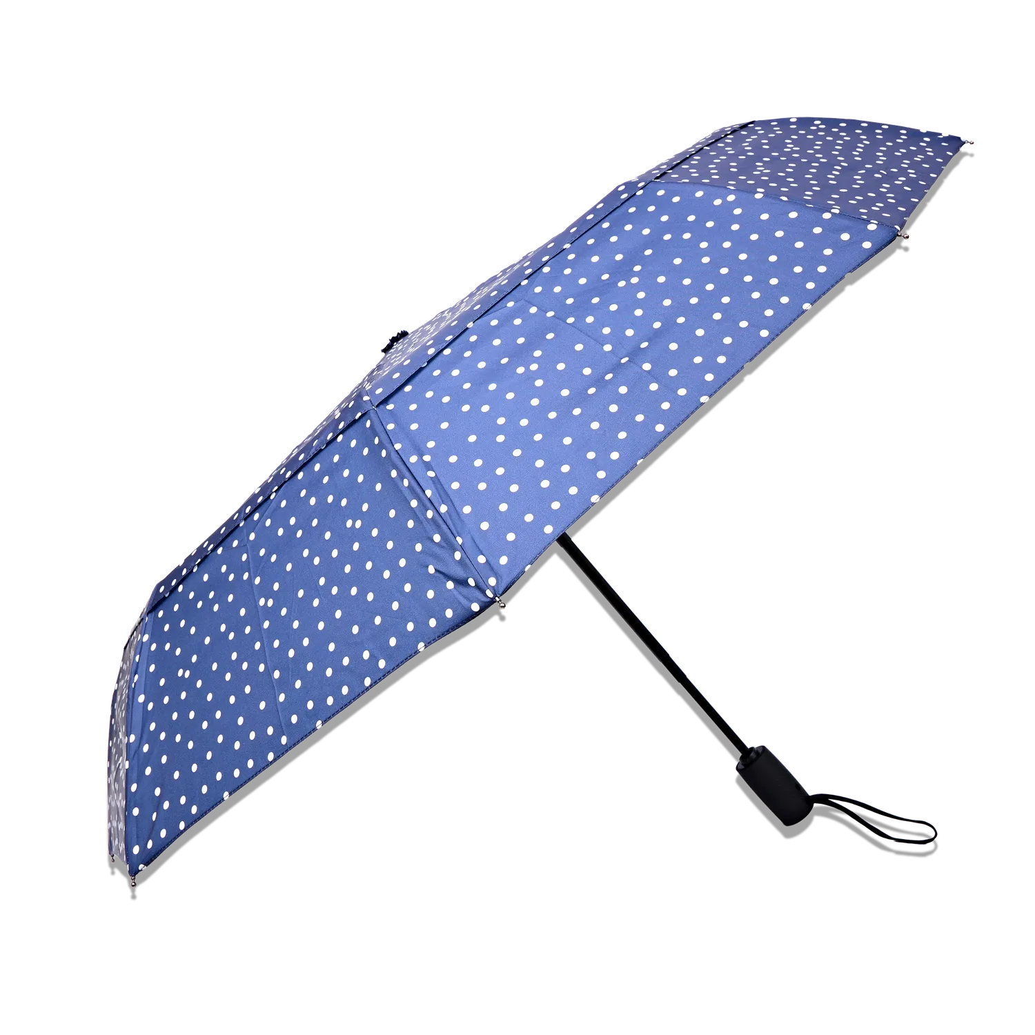 Roka London Waterloo paraply Polka Dot M kompakt