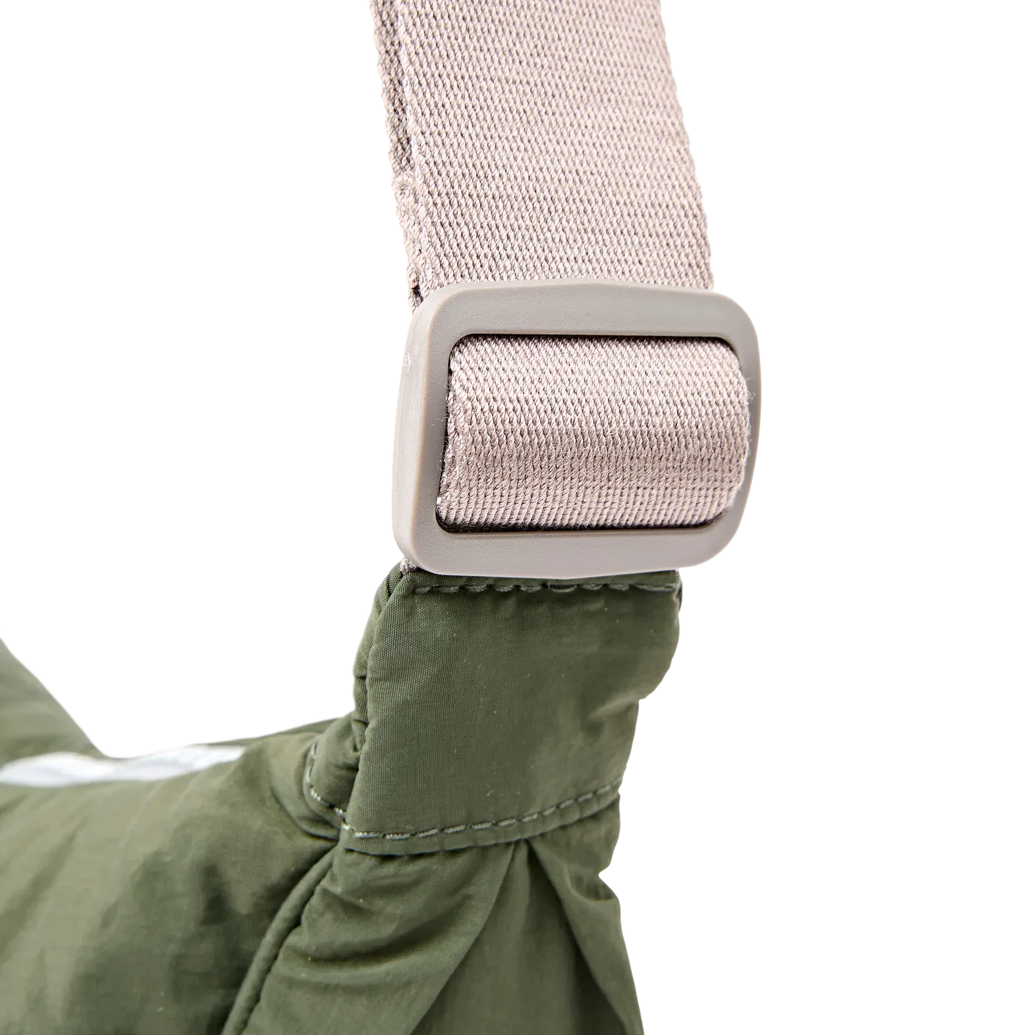 Roka London Farringdon half moon taske small olive