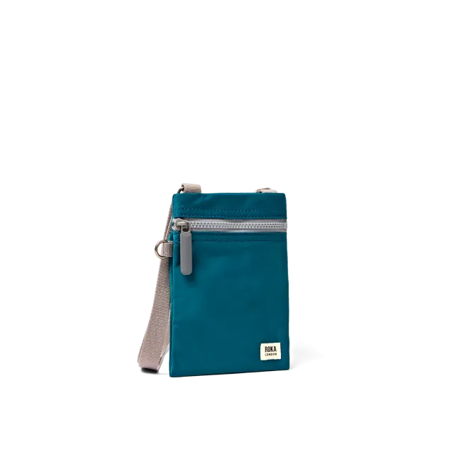 Roka London Chelsea crossbody taske North Sea 0,3 liter