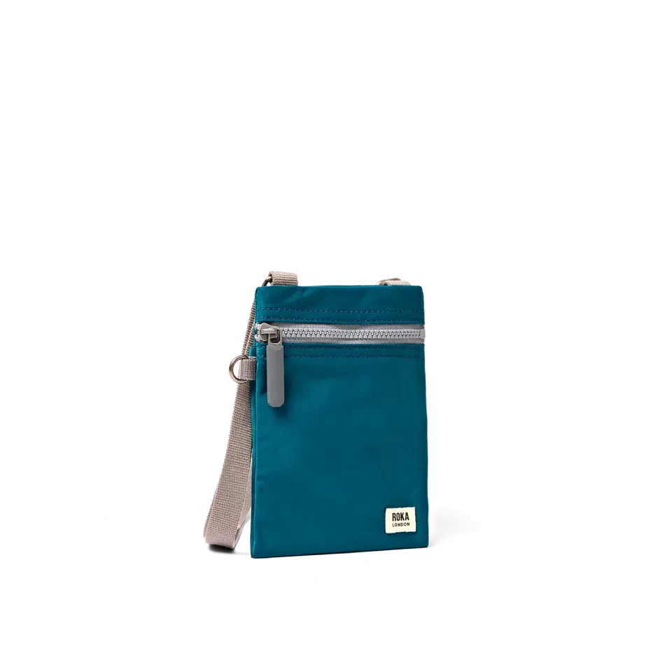 Roka London Chelsea crossbody taske North Sea 0,3 liter