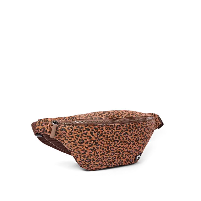 Roka London Mill Hill Leopard crossbody Small mini