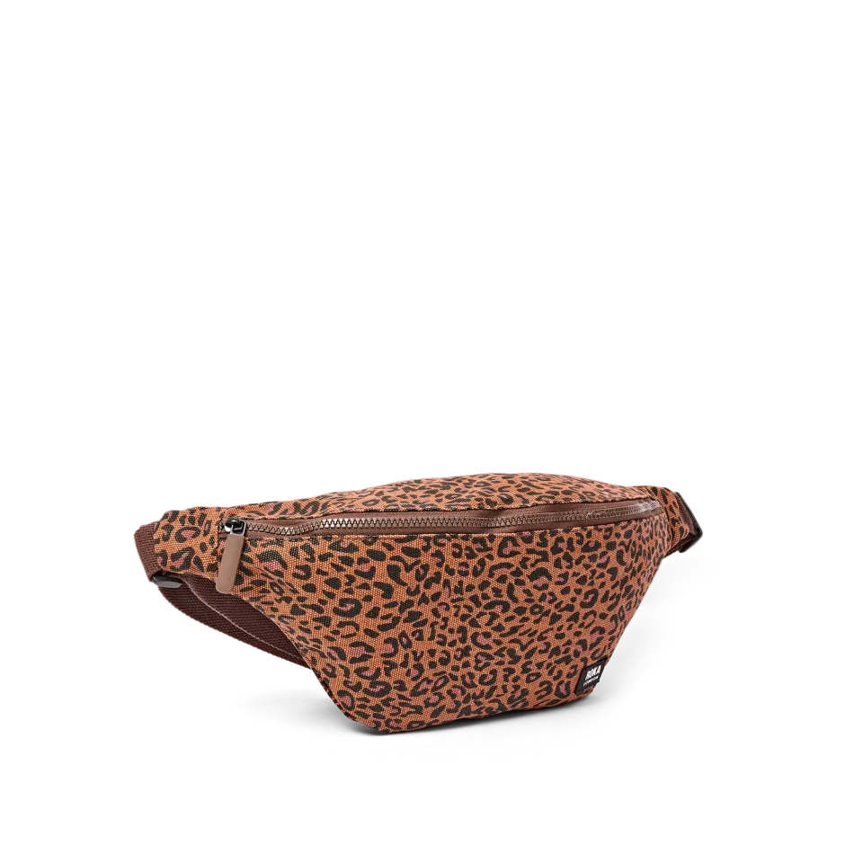 Roka London Mill Hill Leopard crossbody Small mini