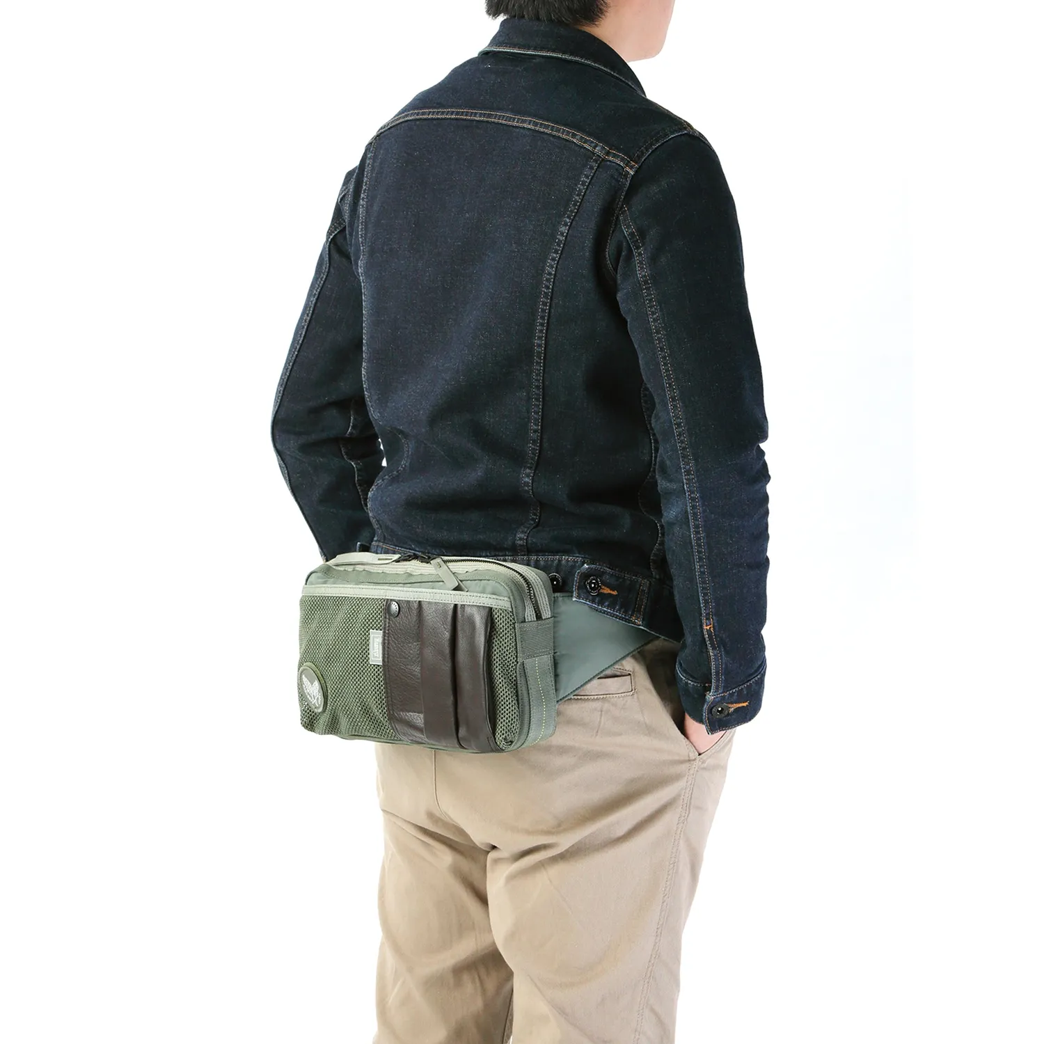 Harvest Label Custom HC-0101 bæltetaske sort crossbody