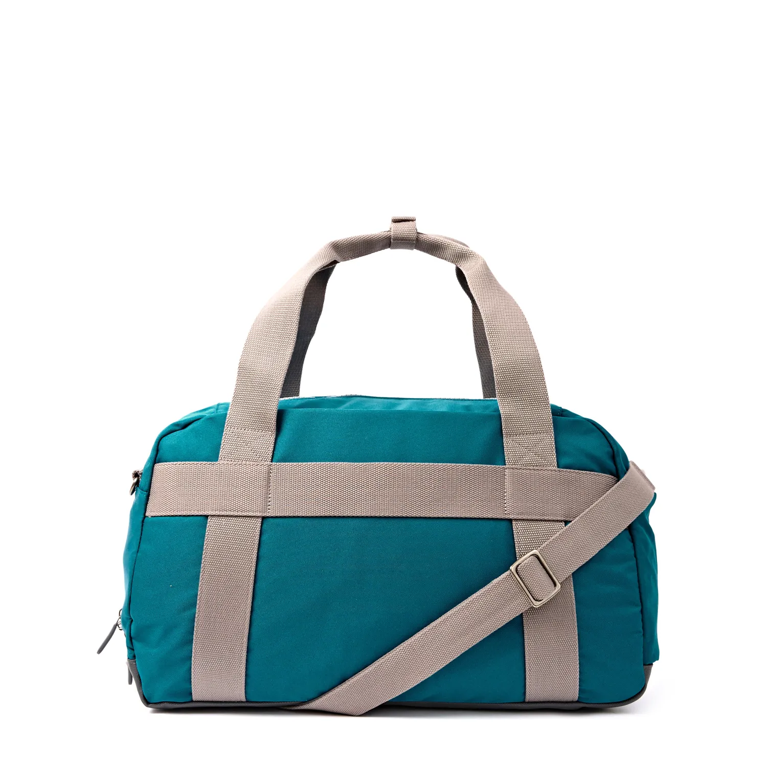Roka London Gatwick duffeltaske deep teal carry-on vandtæt bund