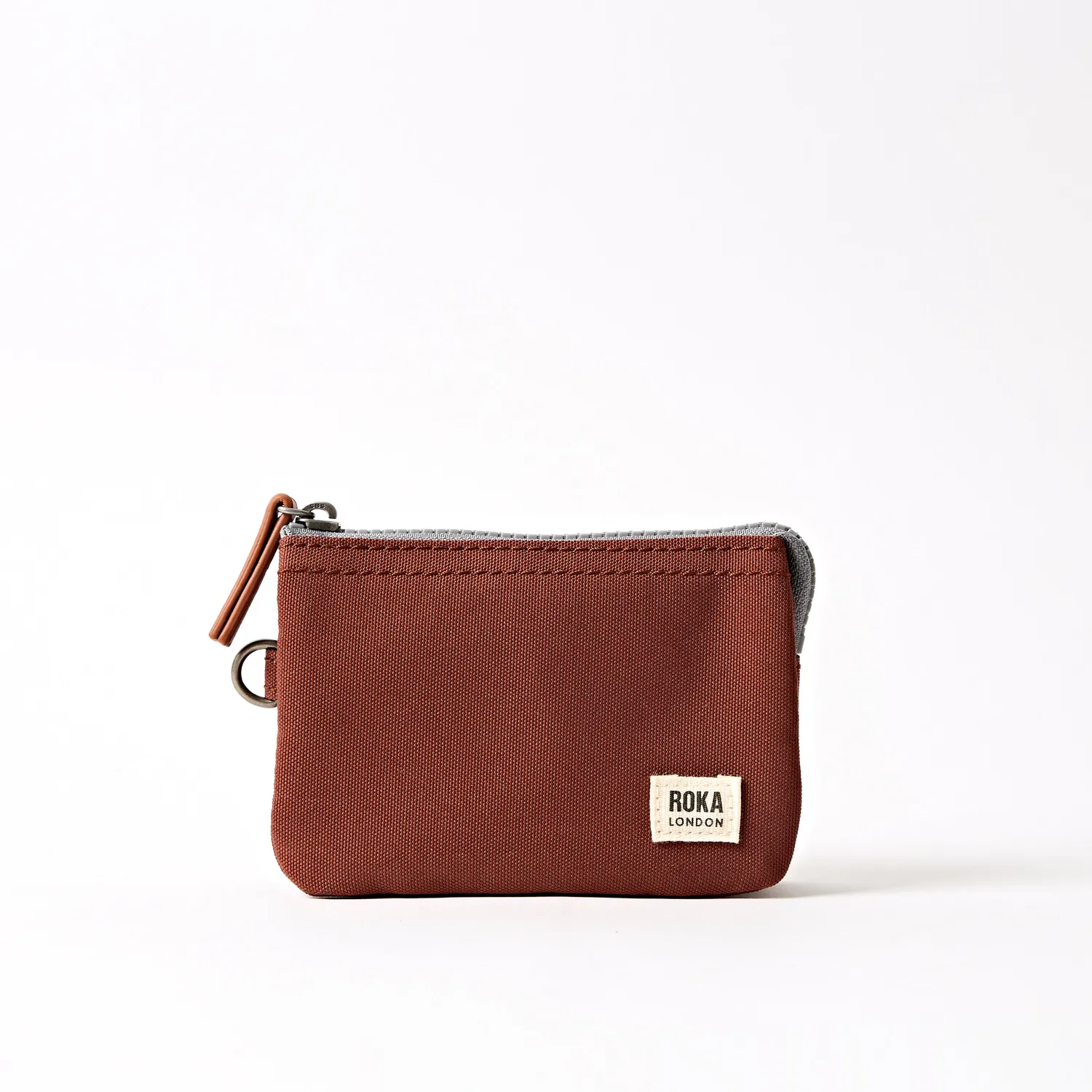 Roka London Carnaby pung S henna canvas