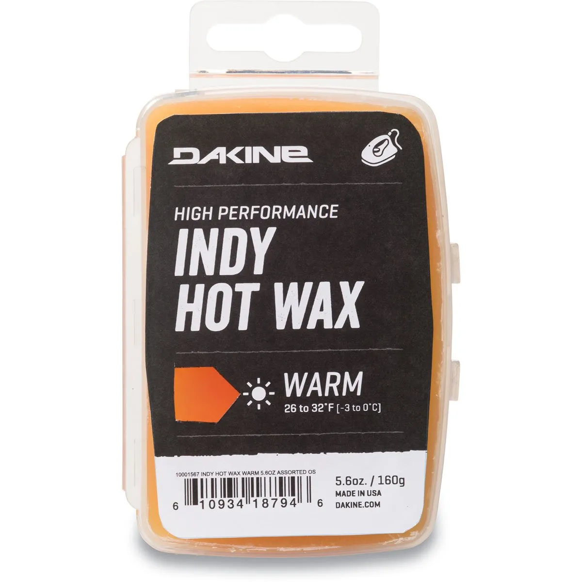Dakine Indy Hot Wax Warm skivoks 160g til varmt føre