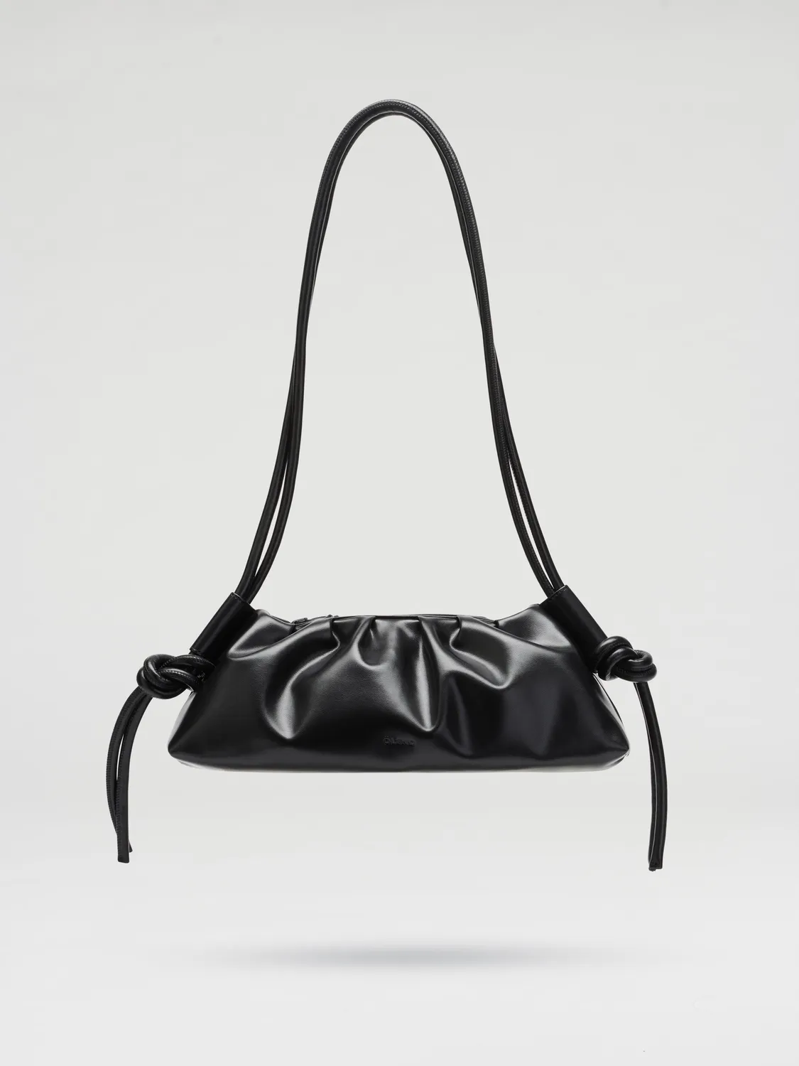 Ölend Dumpling Bag skuldertaske Cherry red vegansk læder