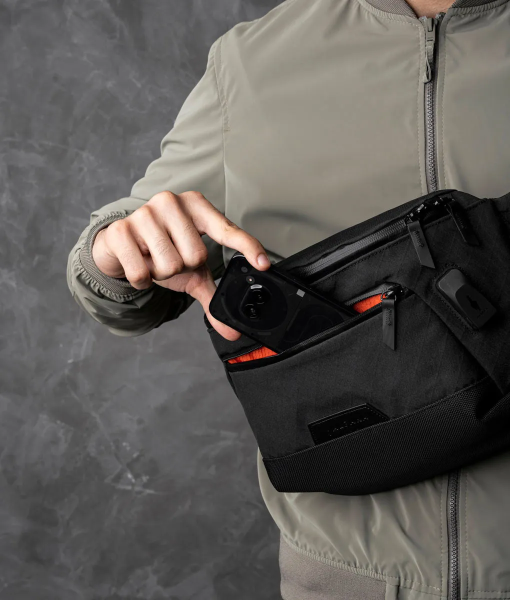 Alpaka Bravo X Sling V2 skuldertaske sort 6L