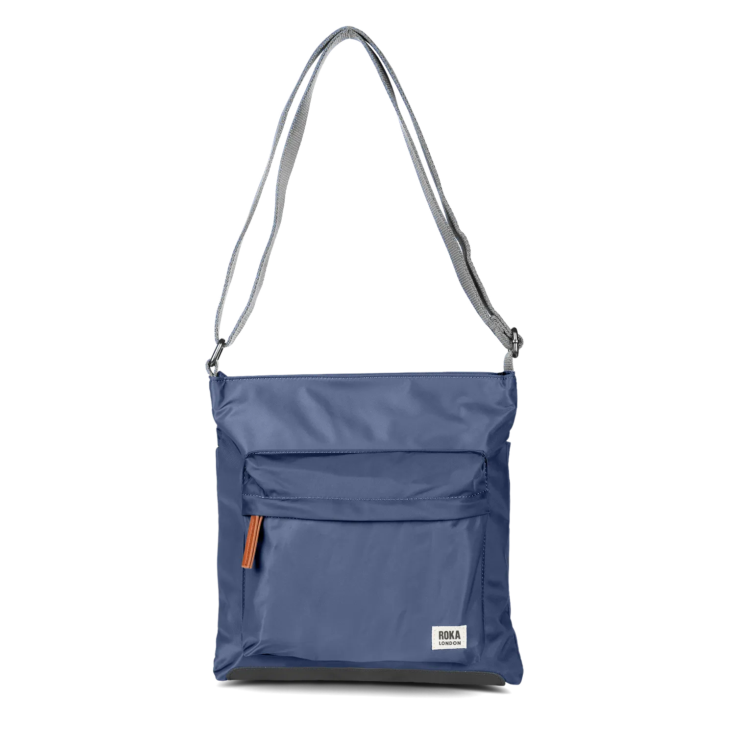 Roka London Kennington Medium crossbody taske Airforce 2,7 liter