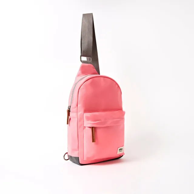 Roka London Willesden Large crossbody taske pink lemonade vandafvisende