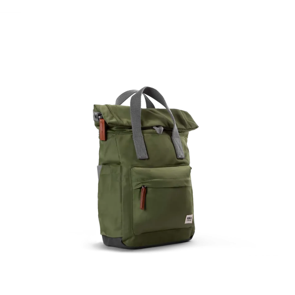 Roka London Canfield rygsæk avocado roll-top 21,3 liter