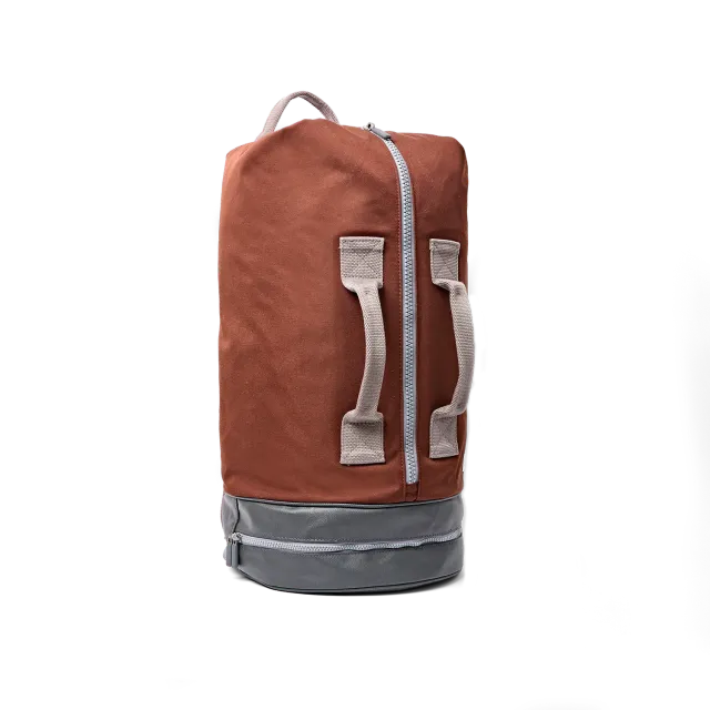Roka London Heathrow Large duffeltaske Chocolate 50 liter