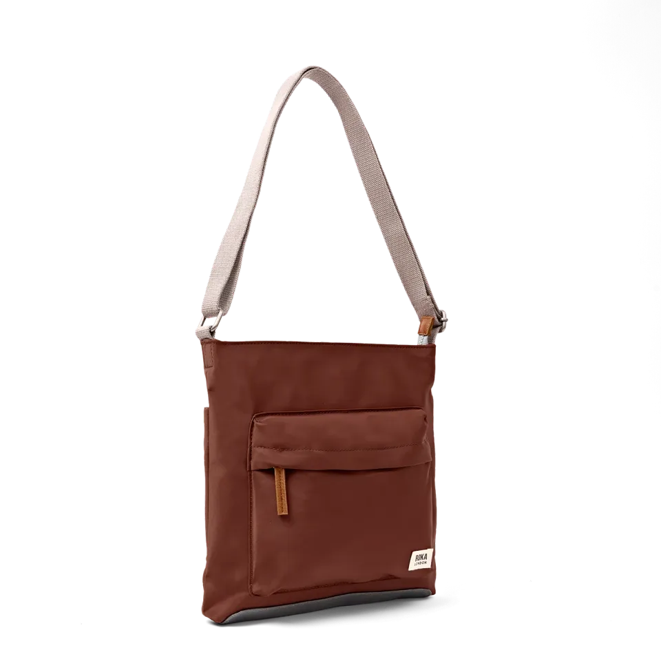 Roka London Kennington Medium crossbody Rocky Road