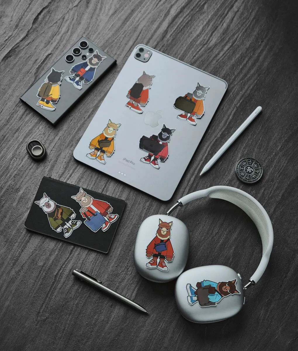 Alpaka Sticker Pack klistermærker 10 stk.