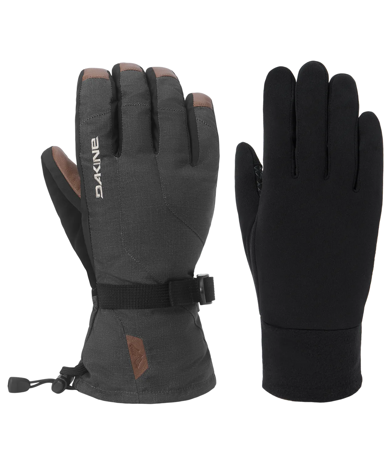 Dakine Scout 2.0 Leather DLX handsker Carbon Heather