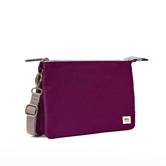Roka London Carnaby XL crossbody Cherry Lacquer 0,5 liter